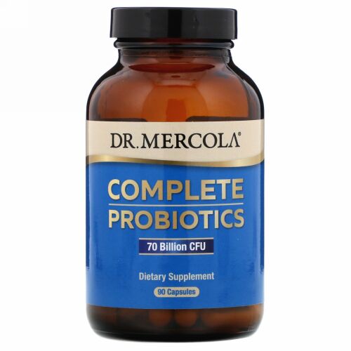 Dr. Mercola, コンプリートプロバイオティクス、700億CFU、カプセル90粒