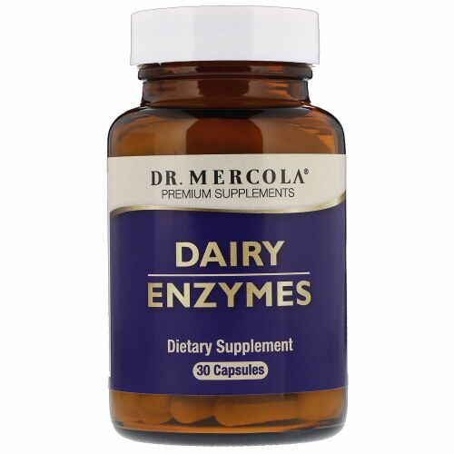 Dr. Mercola, Dairy Enzyme, 30 Capsules (Discontinued Item)
