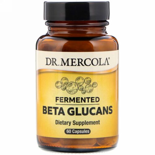 Dr. Mercola, 発酵ベータグルカン、60カプセル