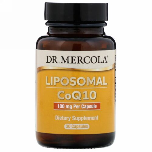 Dr. Mercola, リポソームCoQ10、100mg、30粒