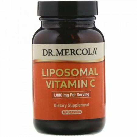 Dr. Mercola, リポソームビタミンC、1,000 mg、60粒