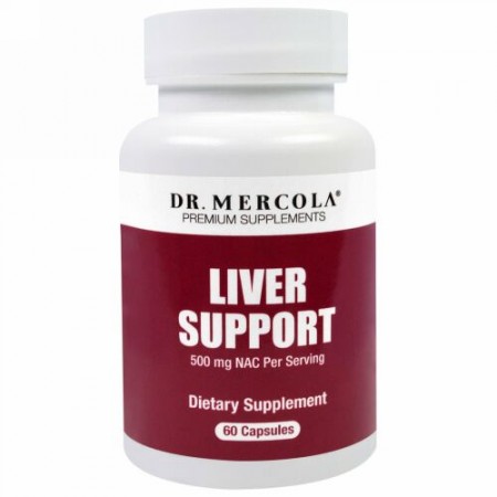 Dr. Mercola, 肝臓サポート, 60錠