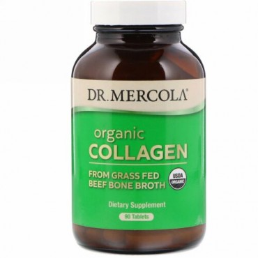 Dr. Mercola, オーガニックコラーゲン、タブレット90粒