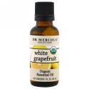 Dr. Mercola, オーガニック・エッセンシャルオイル、ホワイトグレープフルーツ、1オンス (30 ml) (Discontinued Item)