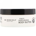 Dr. Mercola, Organic Moisturizing Body Butter, Unscented, 4 oz (113 g) (Discontinued Item)