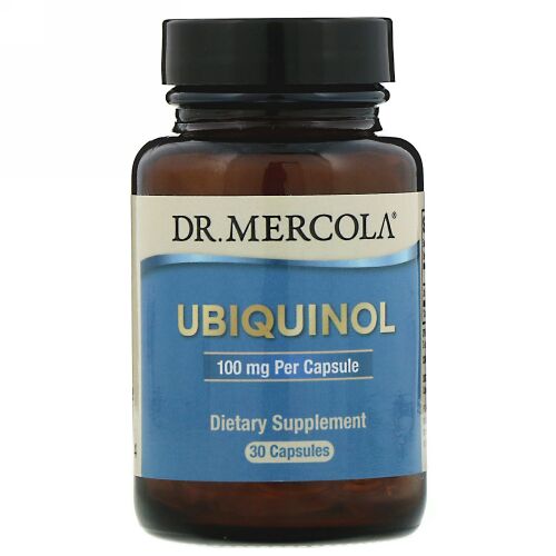Dr. Mercola, ユビキノール、100 mg、30カプセル