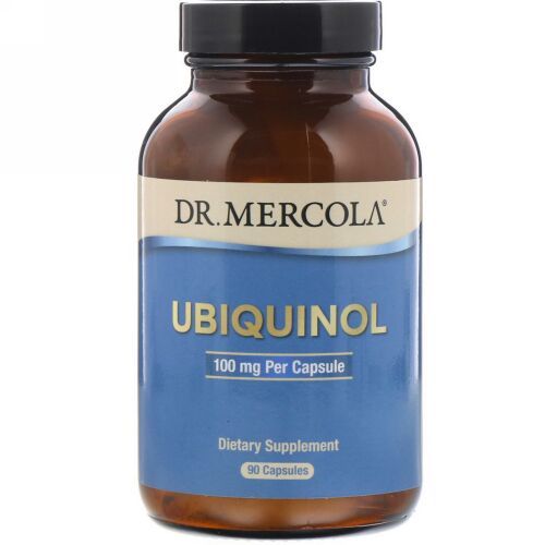 Dr. Mercola, ユビキノール、100mg、カプセル90粒