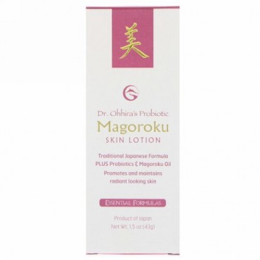 Dr. Ohhira's, Probiotic, Magoroku Skin Lotion, 1.5 oz (43 g) (Discontinued Item)