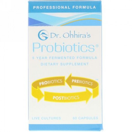 Dr. Ohhira's, プロバイオティクス、プロフォーミュラ、60カプセル