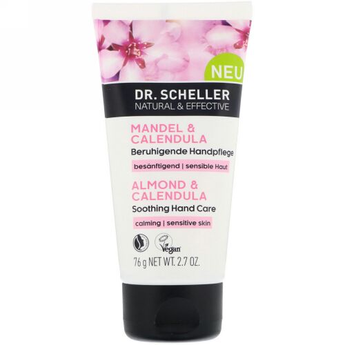 Dr. Scheller, アーモンド＆カレンデュラのスージングハンドケア、2.7 oz (76 g)