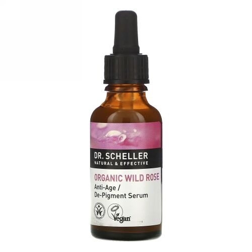 Dr. Scheller, アンチエイジ/色素除去セラム, 野生のオーガニックローズ, 1.0液量オンス (30 ml)