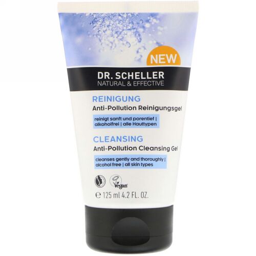 Dr. Scheller, 汚染防止クレンジングジェル、4.2液量オンス (125 ml) (Discontinued Item)