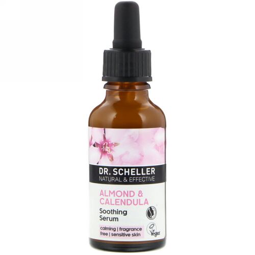 Dr. Scheller, スージングセラム、アーモンド&カレンジュラ、1.0液量オンス (30 ml)