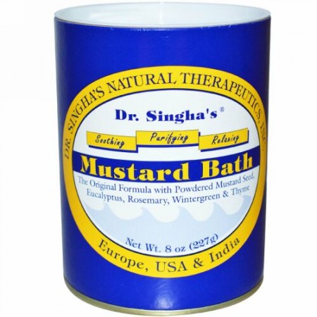 Dr. Singha's, マスタードバス、8 oz (227 g)
