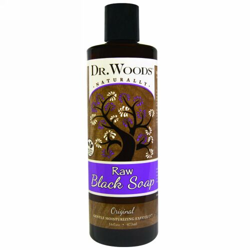Dr. Woods, ピュア・ブラックソープ、16 fl oz (473 ml) (Discontinued Item)