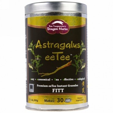 Dragon Herbs, Astragalus eeTee、Premium eeTeeインスタント顆粒、 2.1 oz （60g (Discontinued Item)