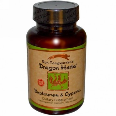 Dragon Herbs, Bupleurum & Cyperus, 500 mg, 100 Vegetarian Capsules (Discontinued Item)