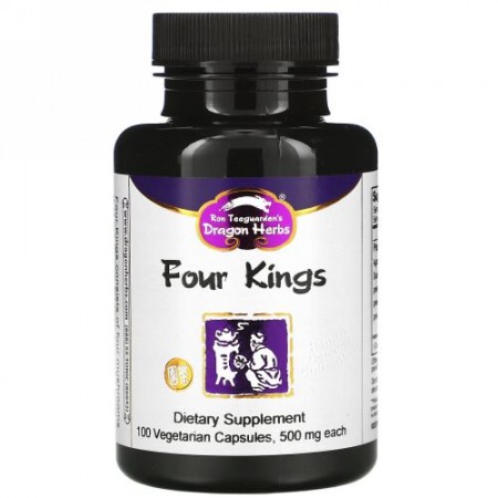 Dragon Herbs, フォーキングス, 各 500 mg, 100 ベジタリアンカプセル (Discontinued Item)