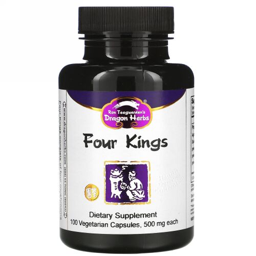 Dragon Herbs, フォーキングス, 各 500 mg, 100 ベジタリアンカプセル (Discontinued Item)