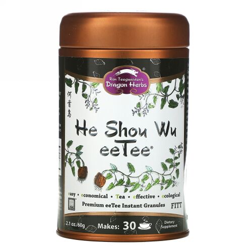 Dragon Herbs, He Shou Wu eeTee、2.1 オンス (60 g) (Discontinued Item)