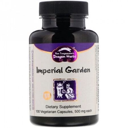 Dragon Herbs, Imperial Garden, 500 mg, 100 Vegetarian Capsules (Discontinued Item)