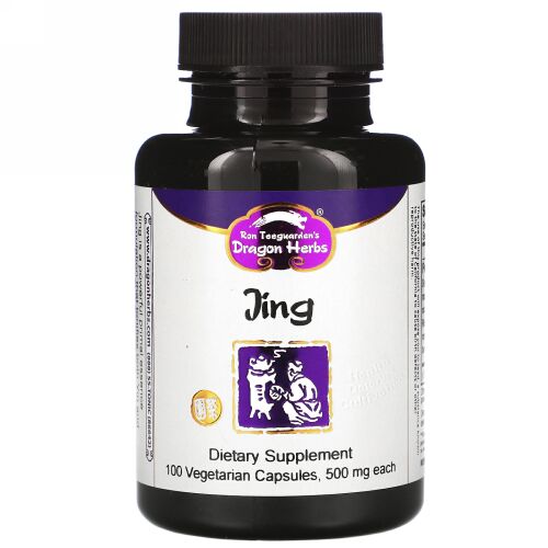 Dragon Herbs, 精、 500 mg、ベジキャップ 100 錠