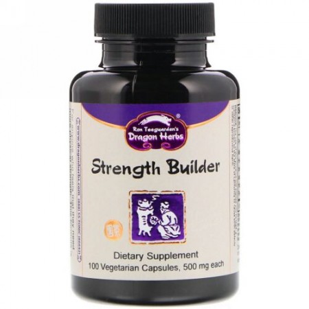 Dragon Herbs, Strength Builder, 500 mg, 100 Vegetarian Capsules (Discontinued Item)