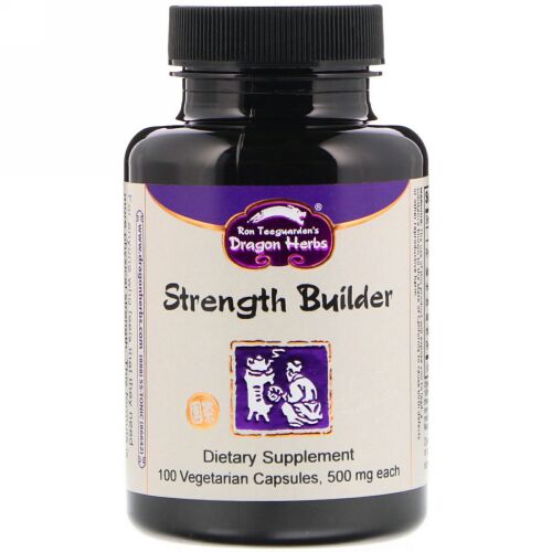 Dragon Herbs, Strength Builder, 500 mg, 100 Vegetarian Capsules (Discontinued Item)