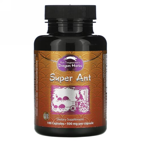 Dragon Herbs, スーパーアント、 500 mg、 100カプセル