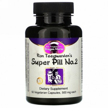 Dragon Herbs, Super Pill No. 2, 500 mg, 60 Vegetarian Capsules