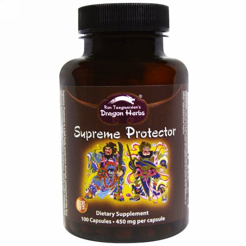 Dragon Herbs, スプリームプロテクター、 500 mg、 100ベジキャップ