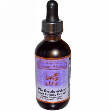 Dragon Herbs, Yinリプレニッシャー、 スーパーポテンシーエキス、 2液量オンス (60 ml) (Discontinued Item)