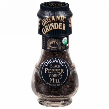Drogheria & Alimentari, Organic White Peppercorns Mill, 1.58 oz (45 g) (Discontinued Item)