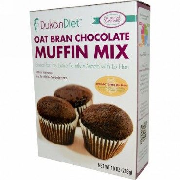 Dukan Diet, オートブラン・チョコレートマフィン・ミックス、10オンス（288 g） (Discontinued Item)