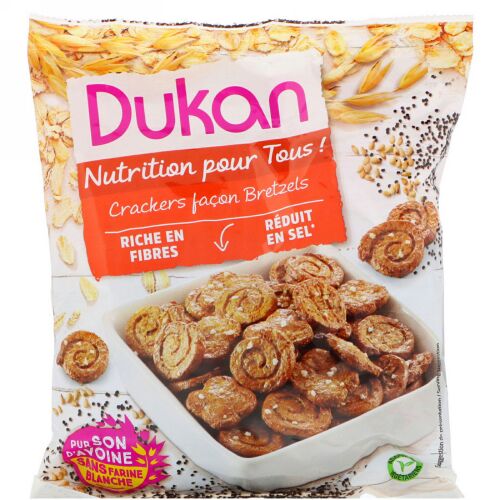 Dukan Diet, オートブランプレッツェル、3.5オンス（100 g） (Discontinued Item)
