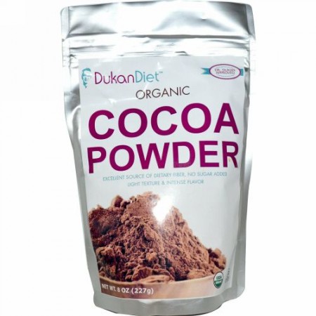 Dukan Diet, オーガニック ココアパウダー,   8 オンス (227 g) (Discontinued Item)