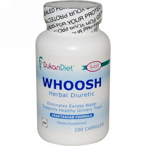 Dukan Diet, フーシ - ハーブ利尿薬、100カプセル (Discontinued Item)