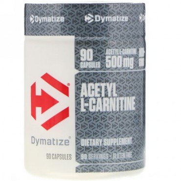 Dymatize Nutrition, アセチルL-カルニチン、500mg、90カプセル (Discontinued Item)