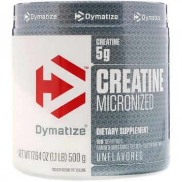 Dymatize Nutrition, クレアチンマイクロ化、17.64オンス (500 g) (Discontinued Item)