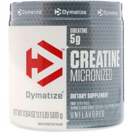 Dymatize Nutrition, クレアチンマイクロ化、17.64オンス (500 g) (Discontinued Item)