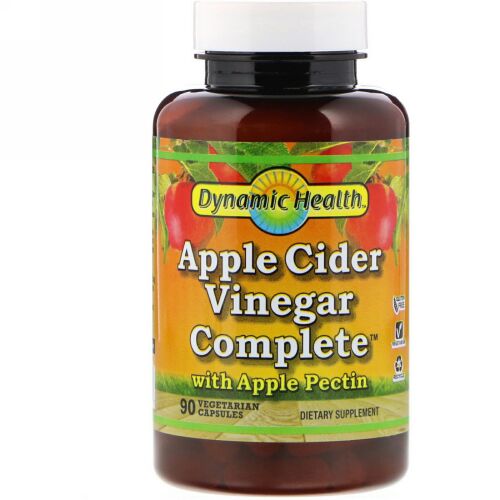 Dynamic Health  Laboratories, アップルサイダービネガー・コンプレックス、90ベジキャップ