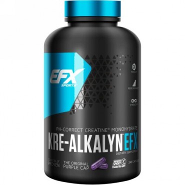 EFX Sports, クレアルカリンEFX（Kre-Alkalyn EFX）, 240カプセル