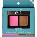 E.L.F., アクアインフューズドブラシ & ブロンザー、ブロンズバイオレット、0.29オンス (8.5 g) (Discontinued Item)