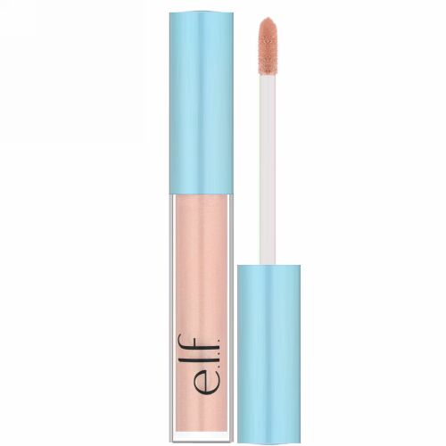 E.L.F., アクアビューティー、モルテンリキッドアイシャドウ、ローズゴールド、 0.09オンス (2.6 g) (Discontinued Item)
