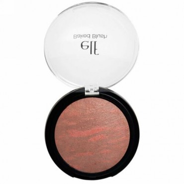 E.L.F., ベイクドブラッシュ, リッチローズ, 0.21 オンス (6 g) (Discontinued Item)