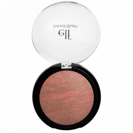 E.L.F., ベイクドブラッシュ, リッチローズ, 0.21 オンス (6 g) (Discontinued Item)