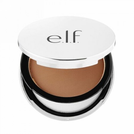 E.L.F., ビューティフルベアー, シアーティントフィニッシングパウダー, ダーク/ディープ, 0.33 oz (9.4 g) (Discontinued Item)