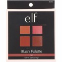 E.L.F., ブラッシュパレット、ダーク、パウダー、16 g（56 oz）