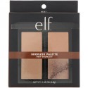 E.L.F., ブロンザーパレット、ディープブロンザー、0.42オンス (12 g) (Discontinued Item)