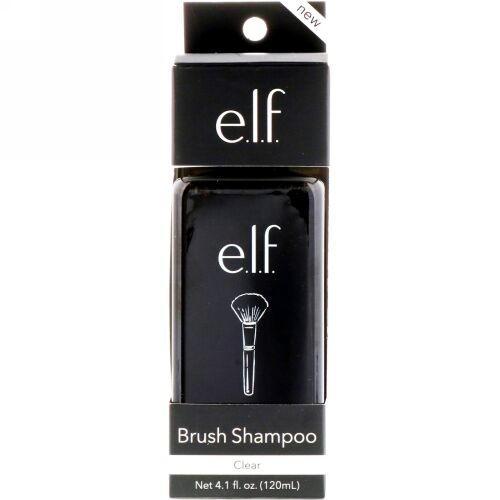 E.L.F., ブラッシュシャンプー、クリア、4.1液量オンス (120 ml) (Discontinued Item)